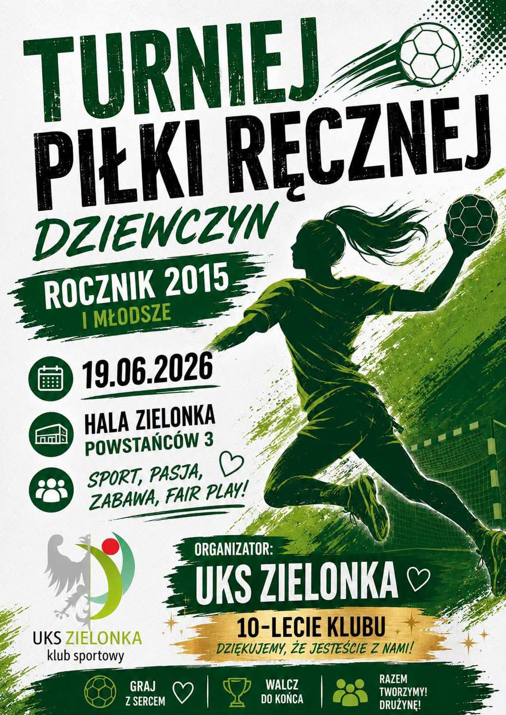 Turniej z okazji 10-lecia klubu UKS Zielonka